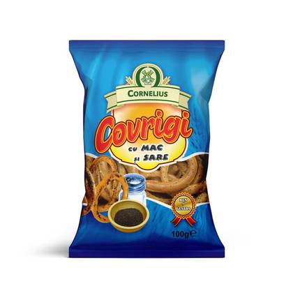 Covrigi crocanti cu mac și sare Cornelius