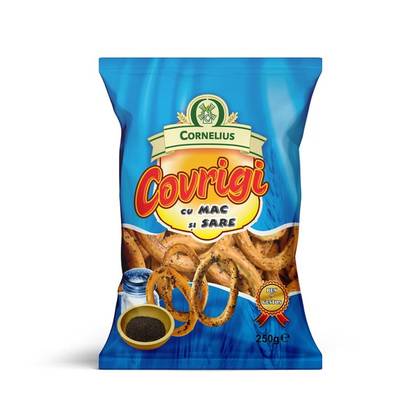 Covrigi crocanti cu mac și sare Cornelius