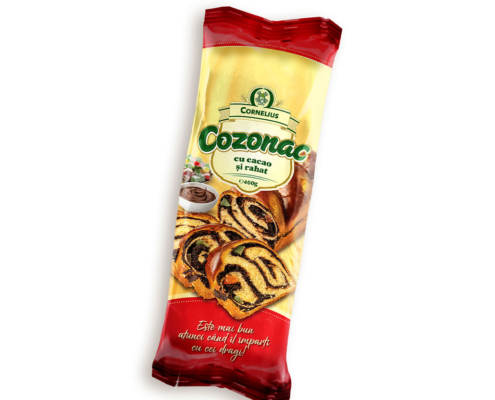 Cozonac cu rahat si cacao